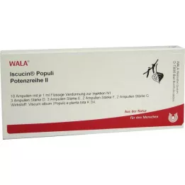 ISCUCIN populi potencijos serijos II ampulės, 10X1 ml