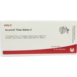 ISCUCIN tiliae Stiprumas C ampulės, 10X1 ml