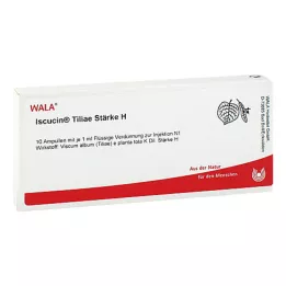 ISCUCIN tiliae Strength H ampulės, 10X1 ml
