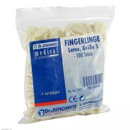 FINGERLING OP Latekso dydis 5 valcuotas, 100 vnt