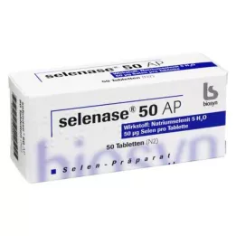 SELENASE 50 AP Tabletės, 50 vnt
