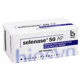 SELENASE 50 AP tablečių, 100 vnt