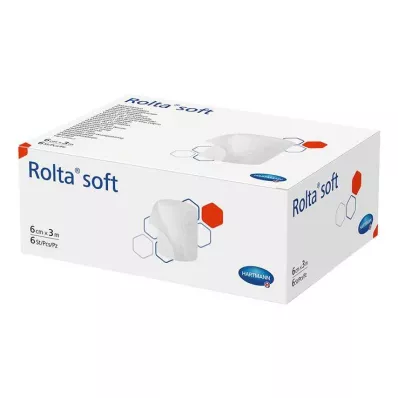 ROLTA minkštas sintetinės medvilnės tvarstis 10 cm x 3 m, 6 vnt ROLTA minkštas sintetinės medvilnės tvarstis 10 cm x 3 m, 6 vnt