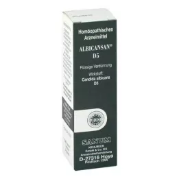 ALBICANSAN D 5 lašai, 10 ml
