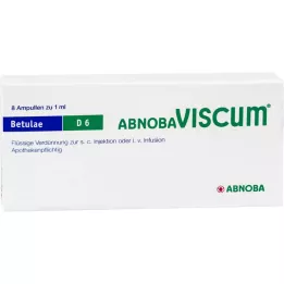 ABNOBAVISCUM Betulae D 6 ampulės, 8 vnt