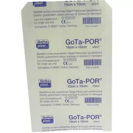 GOTA-POR Žaizdų tinkas sterilus 100x150 mm, 1 vnt