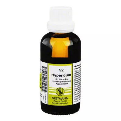HYPERICUM K kompleksas Nr.52 skiedimas, 50 ml HYPERICUM K kompleksas Nr.52 skiedimas, 50 ml