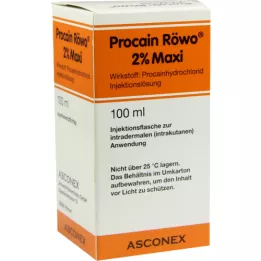 PROCAIN Röwo 2% Maxi injekciniai buteliukai, 100 ml