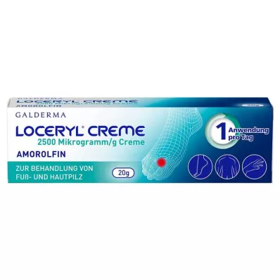 LOCERYL Grietinėlė, 20 g LOCERYL Grietinėlė, 20 g