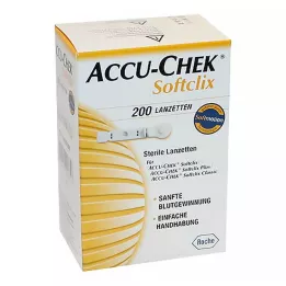 ACCU-CHEK Softclix lancetai, 200 vnt