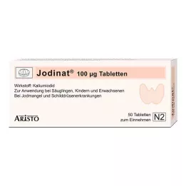 JODINAT 100 μg tabletės, 50 vnt