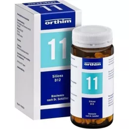 BIOCHEMIE Orthim 11 Silicea D 12 tabletės, 400 vnt