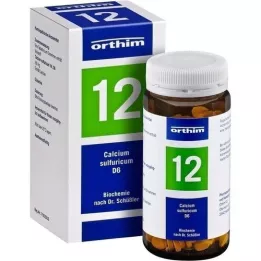 BIOCHEMIE Orthim 12 Calcium sulfuricum D 6 tabletės, 400 vnt
