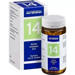 BIOCHEMIE Orthim 14 Kalium bromatum D 12 tabletės, 400 vnt