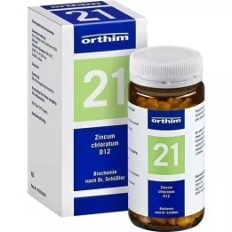 BIOCHEMIE Orthim 21 Zincum chloratum D 12 tabletės, 400 vnt