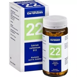 BIOCHEMIE Orthim 22 Calcium carbonicum D 12 tabletės, 400 vnt
