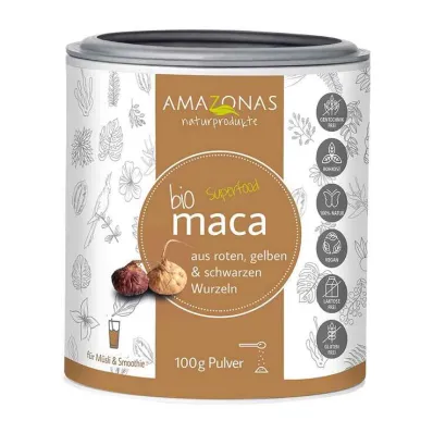 Maca 100% gryni organiniai milteliai, 100 g Maca 100% gryni organiniai milteliai, 100 g