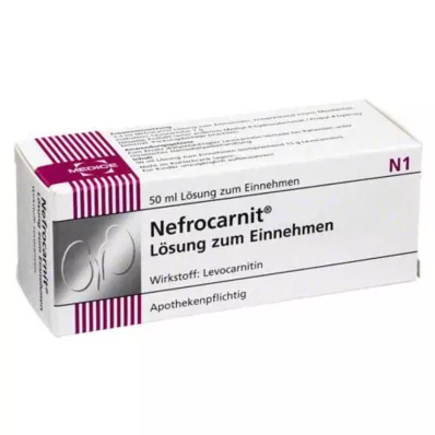 NEFROCARNIT Geriamasis tirpalas, 50 ml