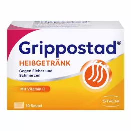 GRIPPOSTAD Karšto gėrimo milteliai, 10 vnt
