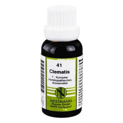 CLEMATIS F kompleksas Nr.41 skiedimas, 20 ml CLEMATIS F kompleksas Nr.41 skiedimas, 20 ml