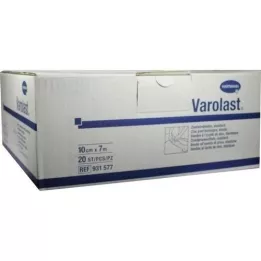 VAROLAST Cinko klijų tvarstis 10 cmx7 m, 20 vnt