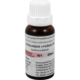 ANTIMONIUM CRUDUM D 6 Skiedimas, 20 ml