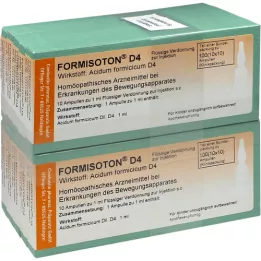 FORMISOTON D 4 ampulės 10X10X1 ml