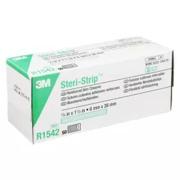 STERI STRIP sterilus 6x38mm R1542, 50X6 vnt