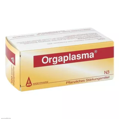 ORGAPLASMA dengtos tabletės, 100 vnt