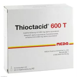 THIOCTACID 600 T Injekcinis tirpalas, 10X24 ml