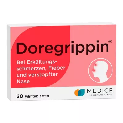 DOREGRIPPIN Tabletės, 20 vnt DOREGRIPPIN Tabletės, 20 vnt