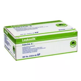 LEUKOSILK 5 cmx5 m, 6 vnt