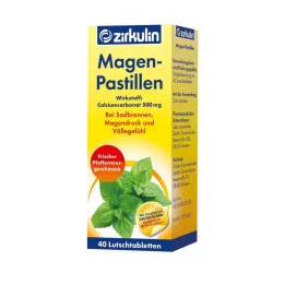 ZIRKULIN Skrandžio pastilės, 40 vnt