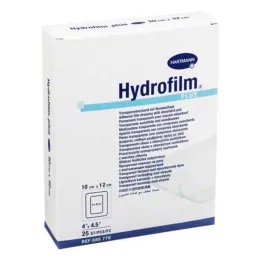 HYDROFILM Plius skaidrus tvarstis 10x12 cm, 25 vnt