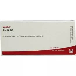 FEL GL D 8 ampulės, 10X1 ml