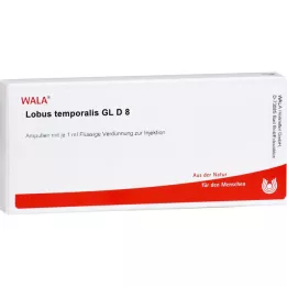 LOBUS temporalis GL D 8 ampulės, 10X1 ml