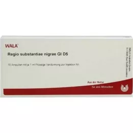 REGIO substantiae nigrae GL D 5 ampulės, 10X1 ml