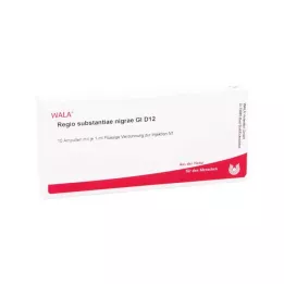 REGIO substantiae nigrae GL D 12 ampulės, 10X1 ml