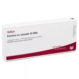 FORMICA EX animale GL D 60 ampulės, 10X1 ml