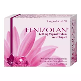 FENIZOLAN 600 mg makšties kiaušialąstės, 1 vnt