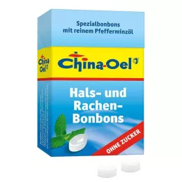 CHINA ÖL Lašai nuo gerklės ir kosulio be cukraus, 40 g