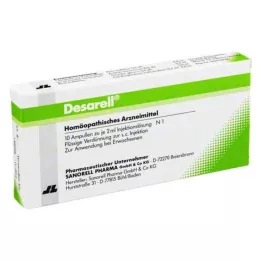 DESARELL Ampulės, 10X2 ml