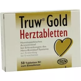 TRUW GOLD Širdies tabletės, 50 vnt
