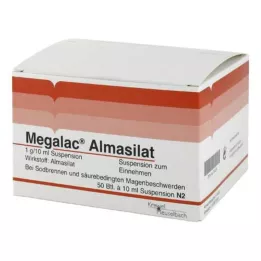 MEGALAC Almasilato suspensija, 50X10 ml