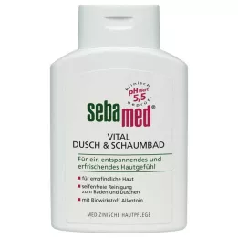 SEBAMED Vital dušas + burbulinė vonia, 200 ml