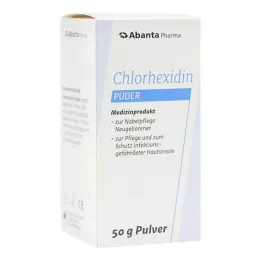 CHLORHEXIDIN Milteliai, 50 g