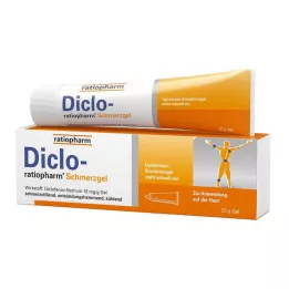DICLO-RATIOPHARM Skausmo gelis, 50 g