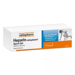 HEPARIN-RATIOPHARM Sportinis gelis, 50 g