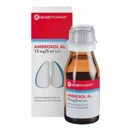 AMBROXOL AL 15 mg/5 ml sulčių, 250 ml