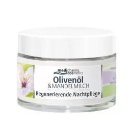 OLIVEN-MANDELMILCH regeneruojanti naktinė priežiūra, 50 ml